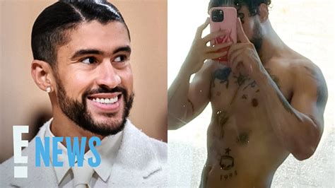 naked selfi|Bad Bunny Shares Steamy NSFW Nude Shower Selfie.